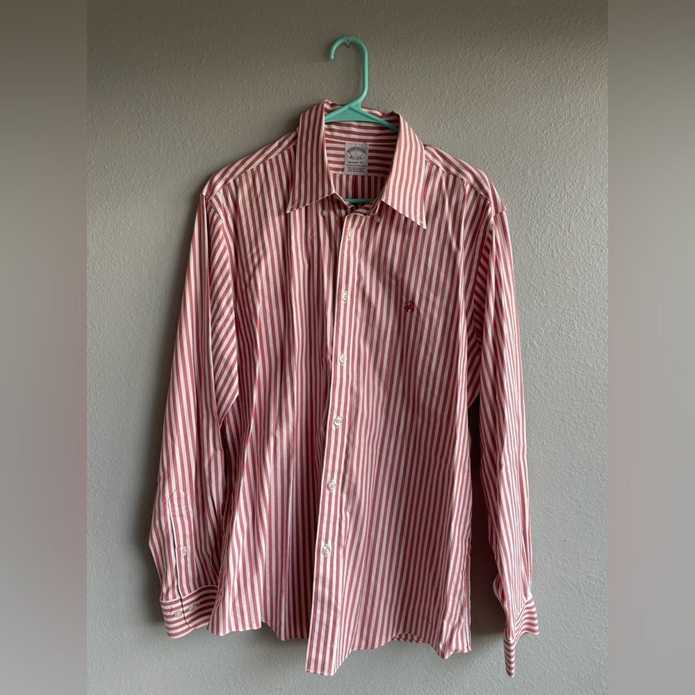 Pink Striped Western Button Down